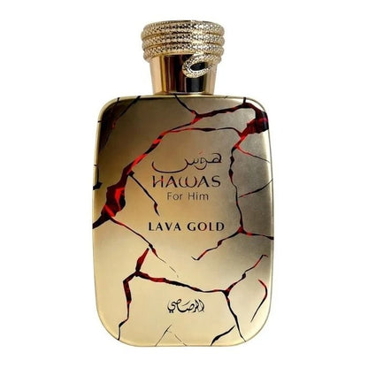 Rasasi Hawas For Him Lava Gold Eau De Parfum.