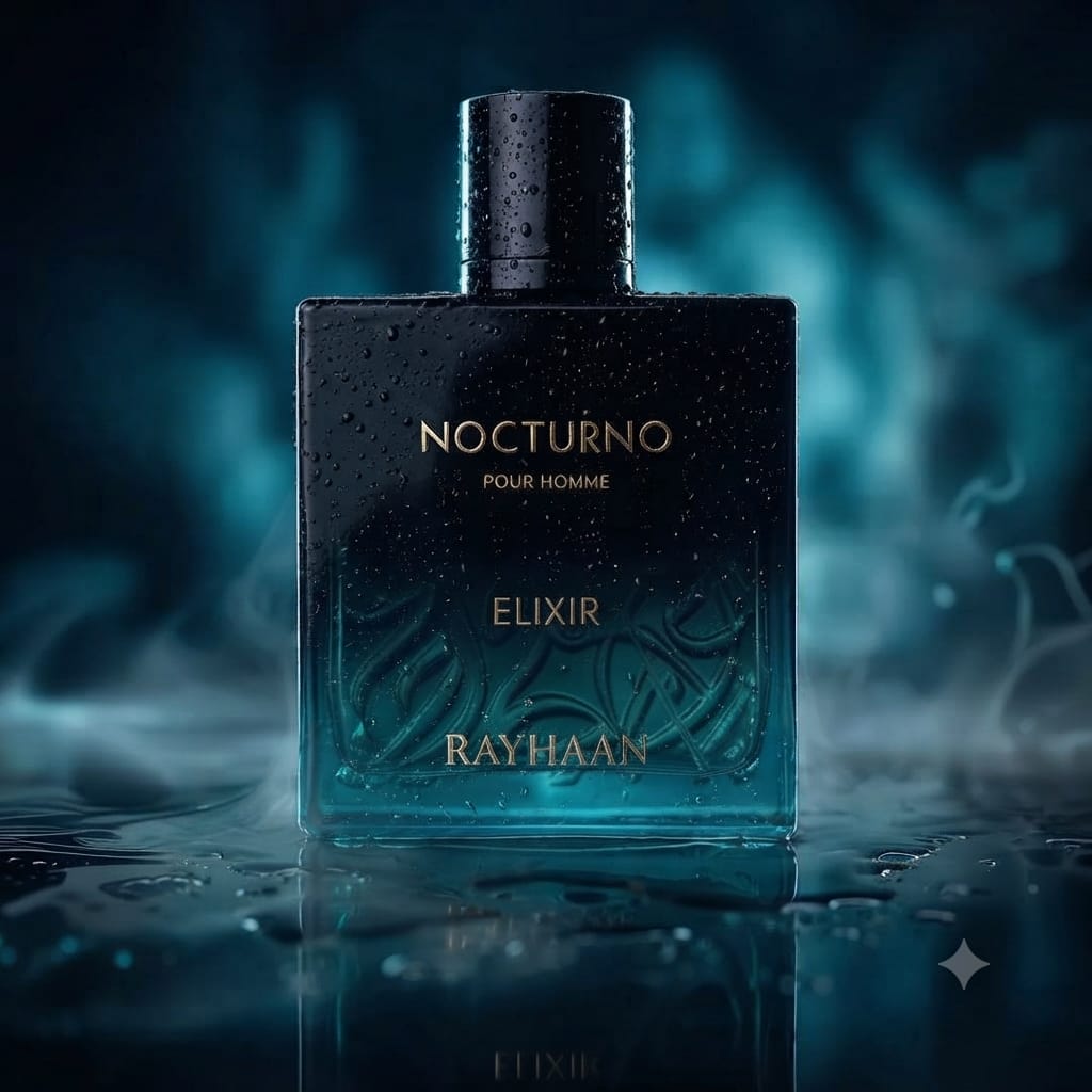 Rayhaan Nocturno Pour Homme Elixir Eau De Parfum.