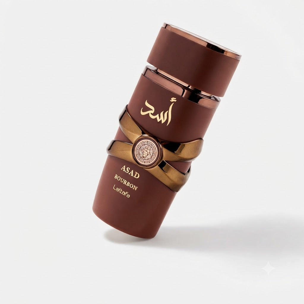 Lattafa Asad Bourbon Eau de Parfum.