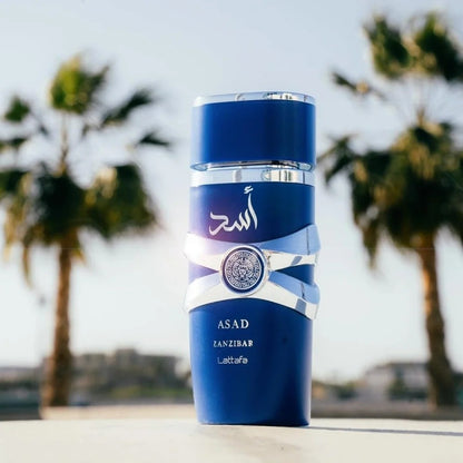 Lattafa Asad Zanzibar Eau de Parfum.