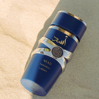 Lattafa Asad Zanzibar Eau de Parfum.