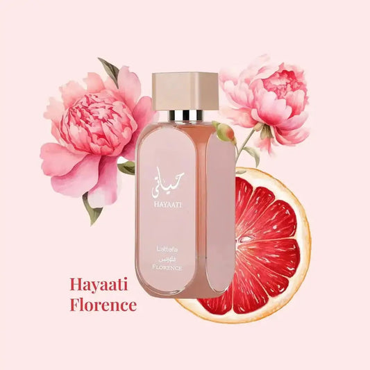 Lattafa Hayaati Florence Eau de Parfum.