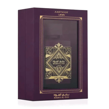 Lattafa Bade'e Al Oud Amethyst Eau de Parfum.