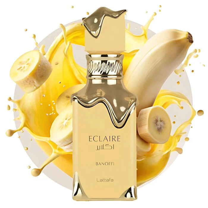 Lattafa Eclaire Banoffi Eau de Parfum.