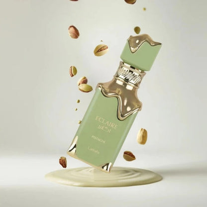 Lattafa Eclaire Pistache Eau de Parfum.