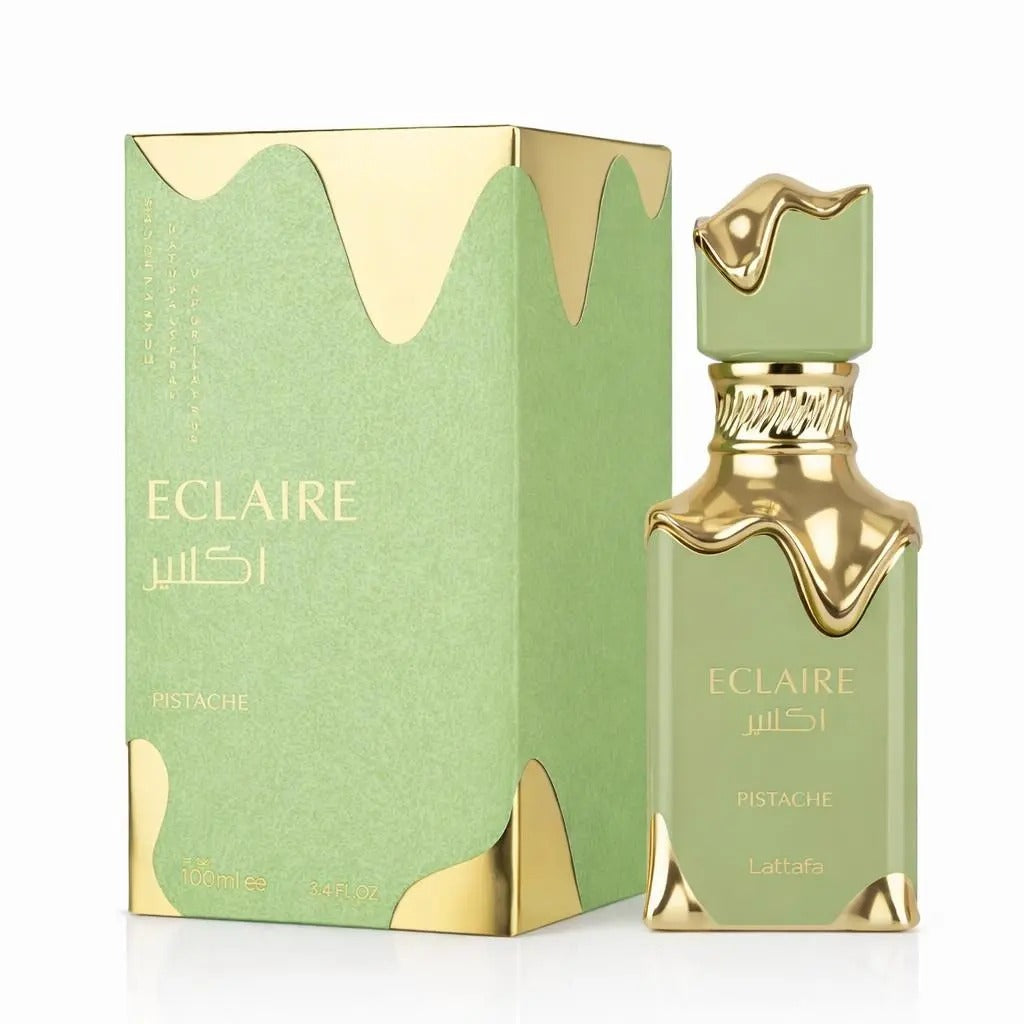 Lattafa Eclaire Pistache Eau de Parfum.