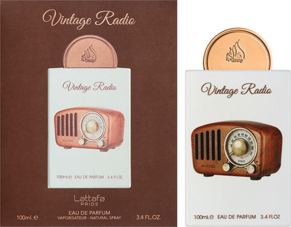 Lattafa Pride Vintage Radio Eau De Parfum.