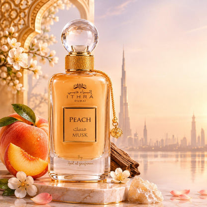 Ard Al Zaafaran Ithra Dubai Musk Peach Eau de Parfum.