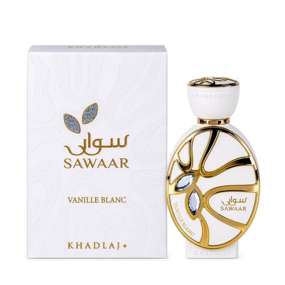 Khadlaj Sawaar Vanille Blanc Extrait de Parfum.