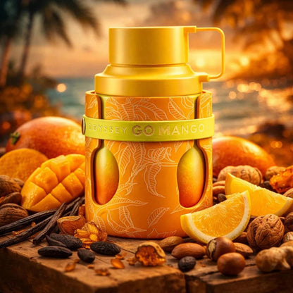 Armaf Odyssey Go Mango Tropical Collection Eau de Parfum.