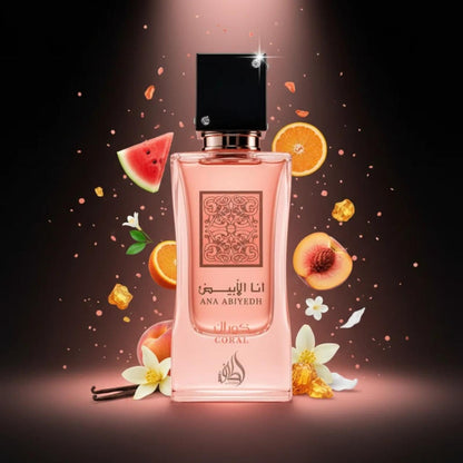 Lattafa Ana Abiyedh Coral Eau de Parfum.