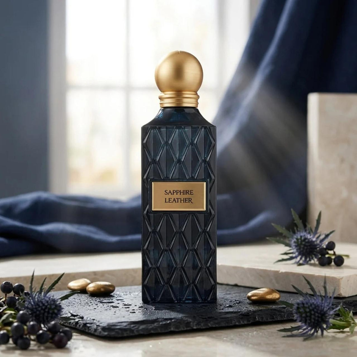 Sapphire Leather Eau De Parfum .
