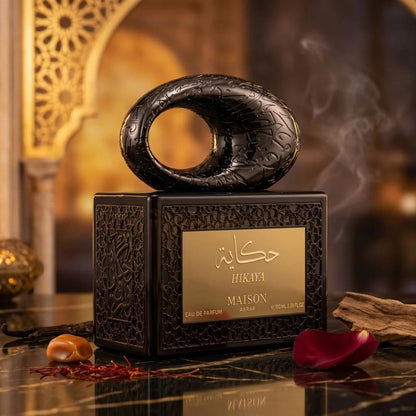 Maison Asrar Hikaya Eau de Parfum.