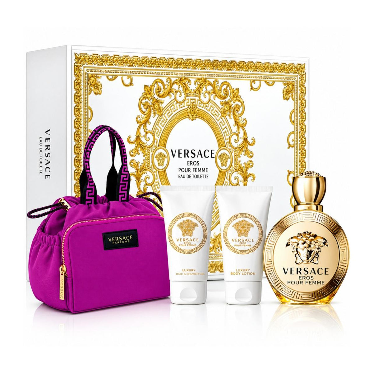 Versace Eros Pour Femme Eau de Toilette Gift Set.