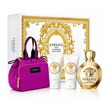 Versace Eros Pour Femme Eau de Toilette Gift Set.