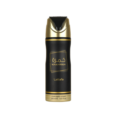 The Fragrance Vault Trio – Lattafa Hayati Black and Pink & Khamrah Body Spray