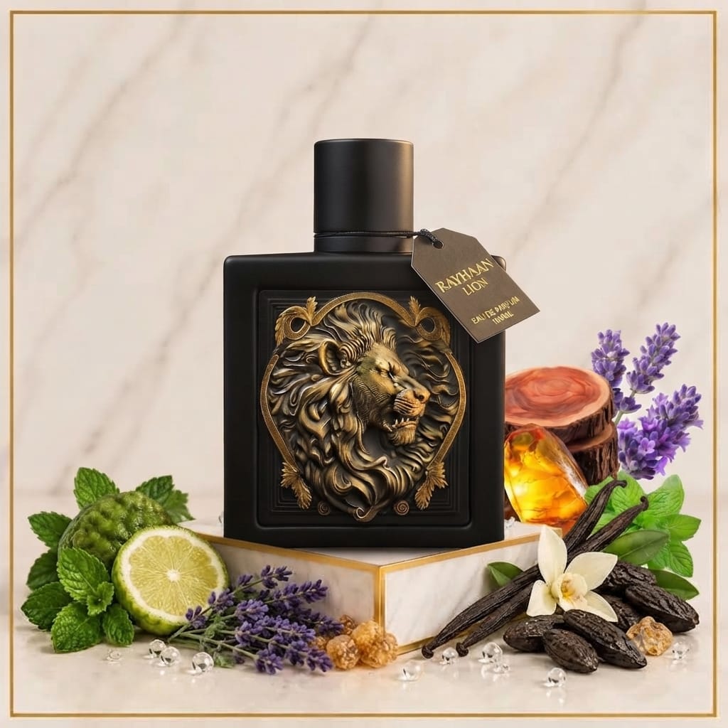 Rayhaan Lion Eau de Parfum.