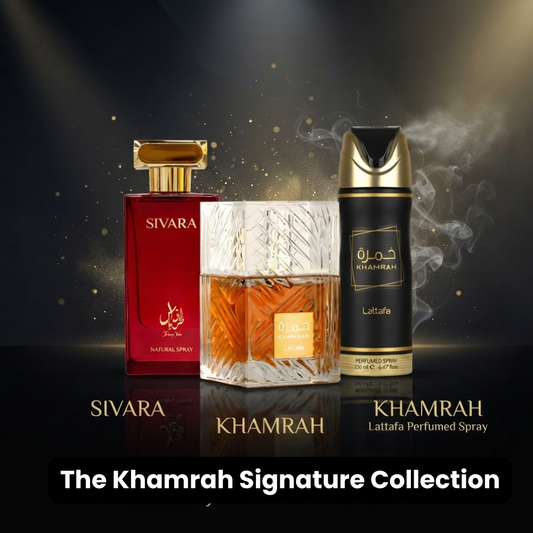 The Khamrah Signature Collection | Lattafa Khamrah, Khamrah Body Spray & Sivara